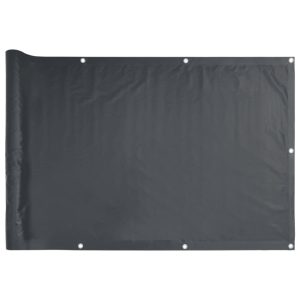 Markiza boczna Antracyt 75 x 600 cm vidaXL 683903