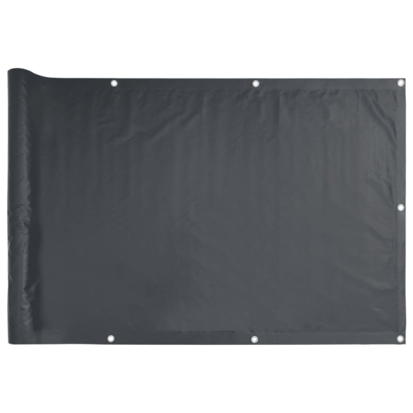 Markiza boczna Antracyt 75 x 600 cm vidaXL 683903