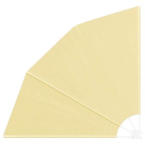 Markiza Boczna Balkonowa Piaskowa Tarasowa Osłona Ogrodowa 140 x 140 cm 947150 Markiza Boczna Balkonowa Piaskowa Tarasowa Osłona Ogrodowa 140 x 140 cm 947150