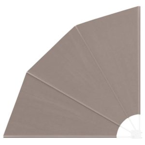 Markiza Boczna Balkonowa Szara Tarasowa Osłona Ogrodowa 140 x 140 cm 947118 Markiza Boczna Balkonowa Szara Tarasowa Osłona Ogrodowa 140 x 140 cm 947118