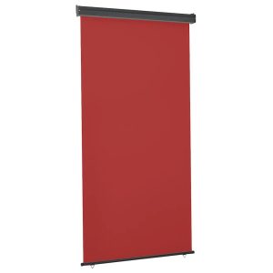 Markiza Boczna Balkonowa Zwijana Czerwona Osłona Roleta 125 x 250 cm 935304 Markiza Boczna Balkonowa Zwijana Czerwona Osłona Roleta 125 x 250 cm 935304