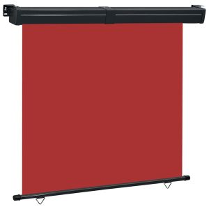 Markiza Boczna Balkonowa Zwijana Czerwona Osłona Roleta 175×250 cm 935322 Markiza Boczna Balkonowa Zwijana Czerwona Osłona Roleta 175×250 cm 935322