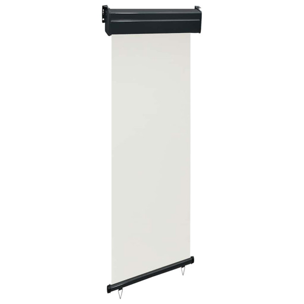 Markiza Boczna Balkonowa Zwijana Kremowa Osłona Roleta 65x250 cm 935238