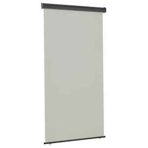Markiza Boczna Balkonowa Zwijana Szara Osłona Roleta 125 x 250 cm 935219