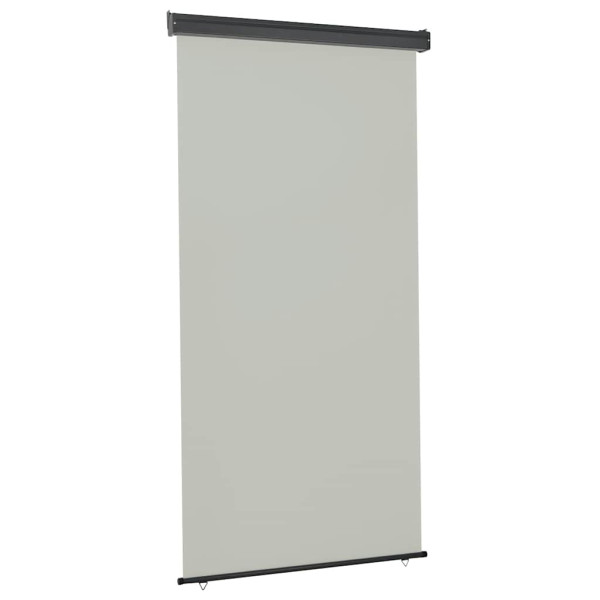 Markiza Boczna Balkonowa Zwijana Szara Osłona Roleta 125 x 250 cm 935219