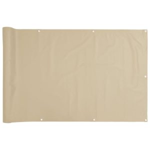 Markiza boczna Beż 75 x 600 cm vidaXL 683711 Markiza boczna Beż 75 x 600 cm vidaXL 683711
