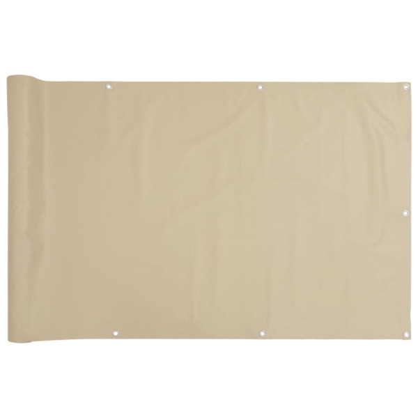 Markiza boczna Beż 90 x 400 cm vidaXL 683466