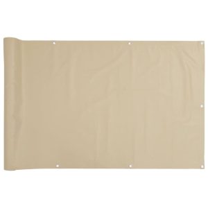 Markiza boczna Beż 90 x 600 cm vidaXL 683481 Markiza boczna Beż 90 x 600 cm vidaXL 683481