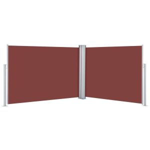 Markiza boczna Brąz 100 x 1000 cm vidaXL 683855 Markiza boczna Brąz 100 x 1000 cm vidaXL 683855
