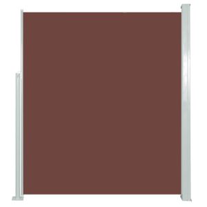 Markiza boczna Brąz 160 x 500 cm vidaXL 683516 Markiza boczna Brąz 160 x 500 cm vidaXL 683516