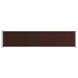 Markiza boczna Brąz 600 x 140 cm vidaXL 683703 Markiza boczna Brąz 600 x 140 cm vidaXL 683703