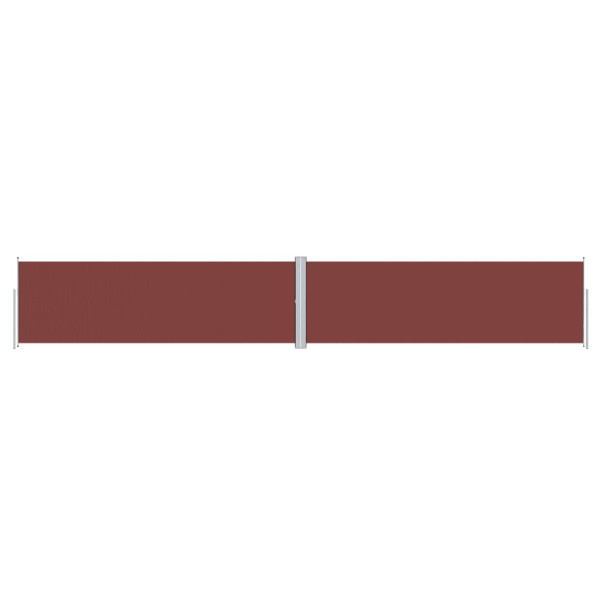 Markiza boczna Brown 160 x 1000 cm vidaXL 683907