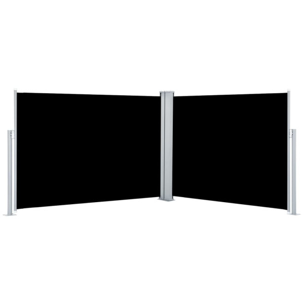 Markiza boczna Czarny 100 x 1000 cm vidaXL 683647