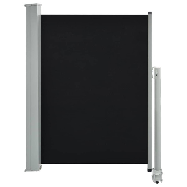 Markiza boczna Czarny 100 x 300 cm vidaXL 683552