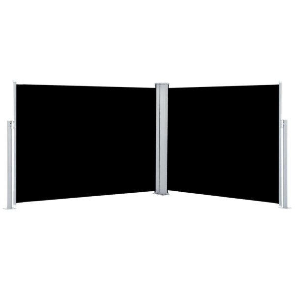 Markiza boczna Czarny 140 x 1000 cm vidaXL 683707