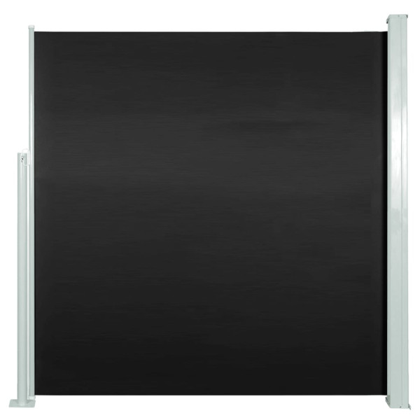 Markiza boczna Czarny 140 x 300 cm vidaXL 683932