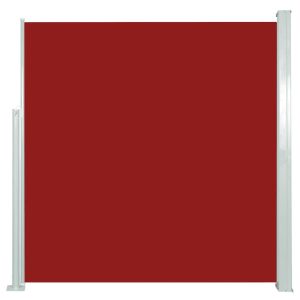 Markiza boczna Czerwony 140 x 300 cm vidaXL 683706 Markiza boczna Czerwony 140 x 300 cm vidaXL 683706