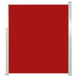Markiza boczna Czerwony 160 x 300 cm vidaXL 683544 Markiza boczna Czerwony 160 x 300 cm vidaXL 683544