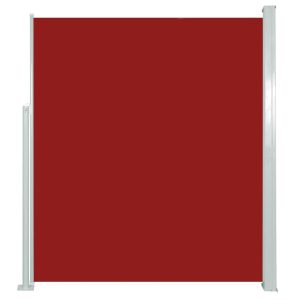 Markiza boczna Czerwony 160 x 500 cm vidaXL 683653 Markiza boczna Czerwony 160 x 500 cm vidaXL 683653
