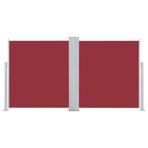 Markiza boczna Czerwony 160 x 600 cm vidaXL 683873 Markiza boczna Czerwony 160 x 600 cm vidaXL 683873