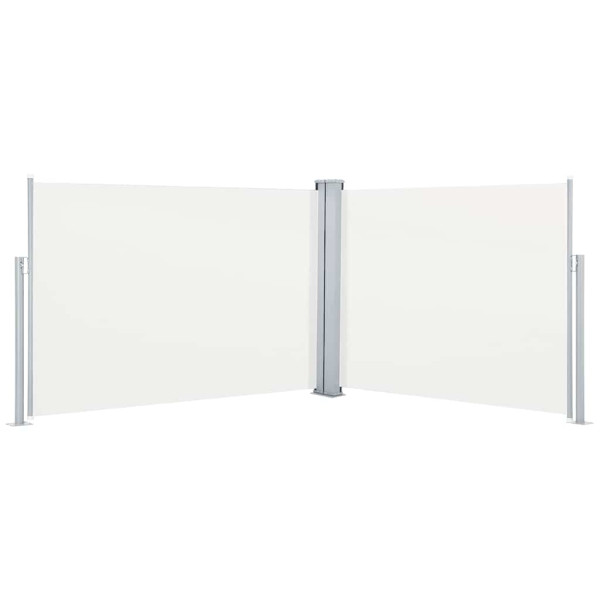 Markiza boczna Kremowy 100 x 1000 cm vidaXL 683816