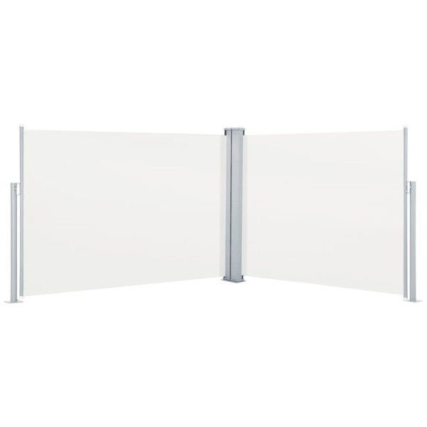 Markiza boczna Kremowy 120 x 1000 cm vidaXL 683501