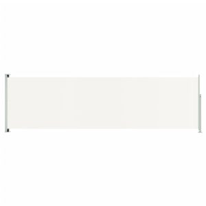 Markiza boczna Kremowy 180 x 600 cm vidaXL 683771