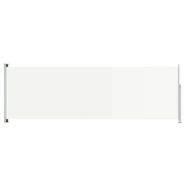Markiza boczna Kremowy 200 x 600 cm vidaXL 683848