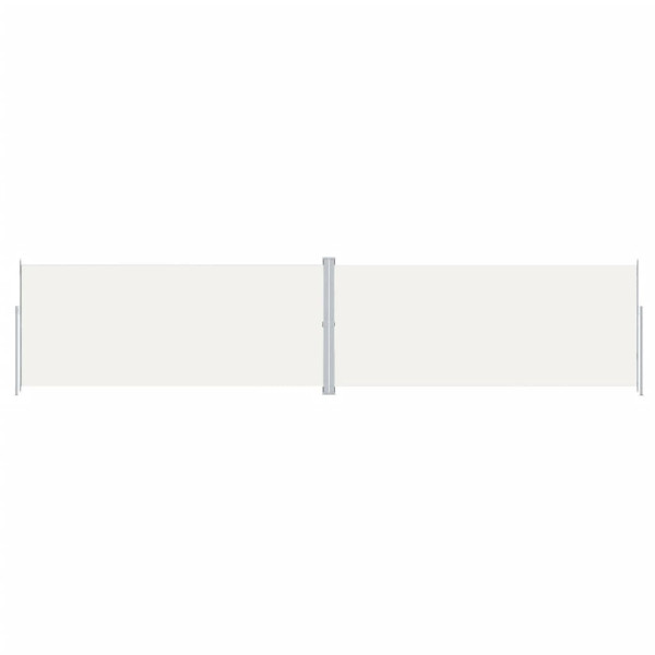 Markiza boczna Kremowy 220 x 1000 cm vidaXL 683877