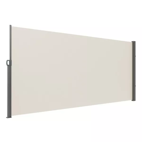 Markiza boczna parawan osłona na taras roleta przeciwsłoneczna 160 x 300 cm 834331