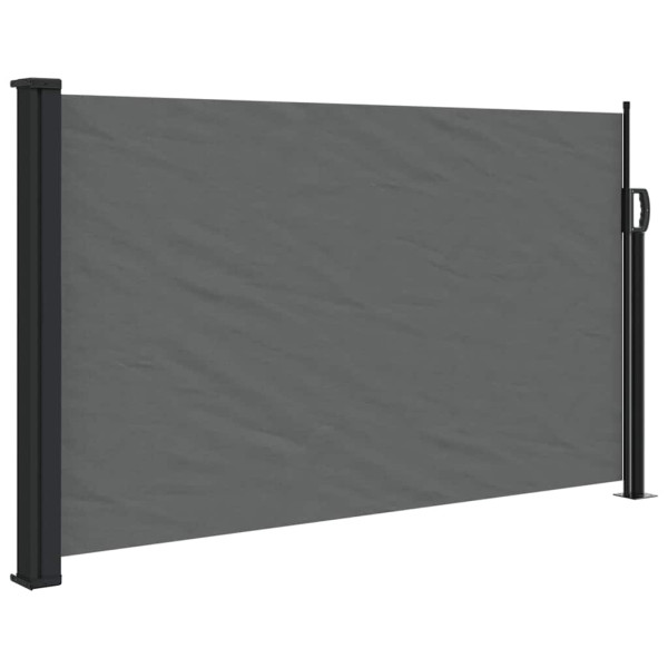 Markiza Boczna Tarasowa Balkonowa Antracytowa Zwijana Ogrodowa 120x500 cm 934764