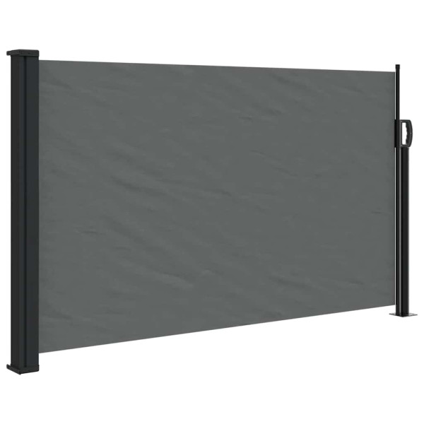 Markiza Boczna Tarasowa Balkonowa Antracytowa Zwijana Ogrodowa 120x600 cm 934838