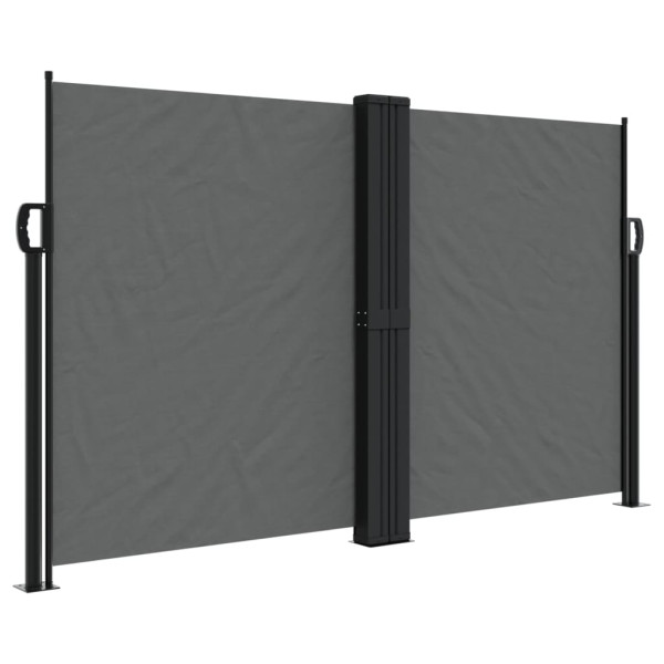 Markiza Boczna Tarasowa Balkonowa Antracytowa Zwijana Ogrodowa 140x1000 cm 934843