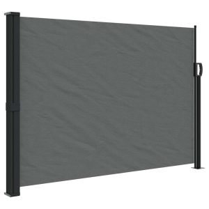 Markiza Boczna Tarasowa Balkonowa Antracytowa Zwijana Ogrodowa 140×300 cm 934731 Markiza Boczna Tarasowa Balkonowa Antracytowa Zwijana Ogrodowa 140×300 cm 934731