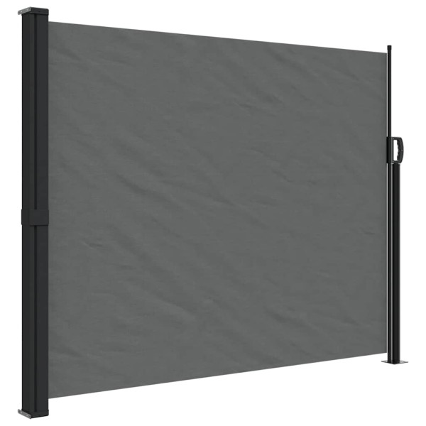 Markiza Boczna Tarasowa Balkonowa Antracytowa Zwijana Ogrodowa 160 x 500 cm 947371