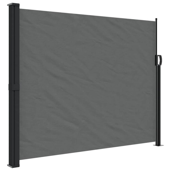 Markiza Boczna Tarasowa Balkonowa Antracytowa Zwijana Ogrodowa 160 x 600 cm 947845