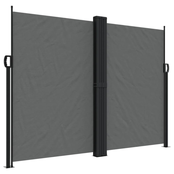 Markiza Boczna Tarasowa Balkonowa Antracytowa Zwijana Ogrodowa 180 x 600 cm 934819