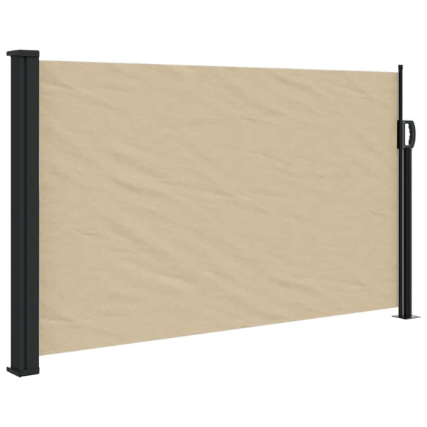 Markiza Boczna Tarasowa Balkonowa Beżowa Zwijana Ogrodowa 120x600 cm 934757