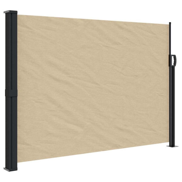 Markiza Boczna Tarasowa Balkonowa Beżowa Zwijana Ogrodowa 140x300 cm 947699