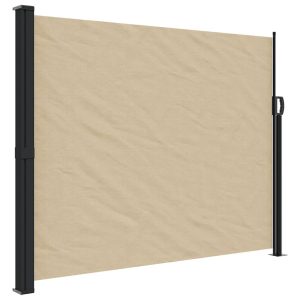 Markiza Boczna Tarasowa Balkonowa Beżowa Zwijana Ogrodowa 170×300 cm 947338