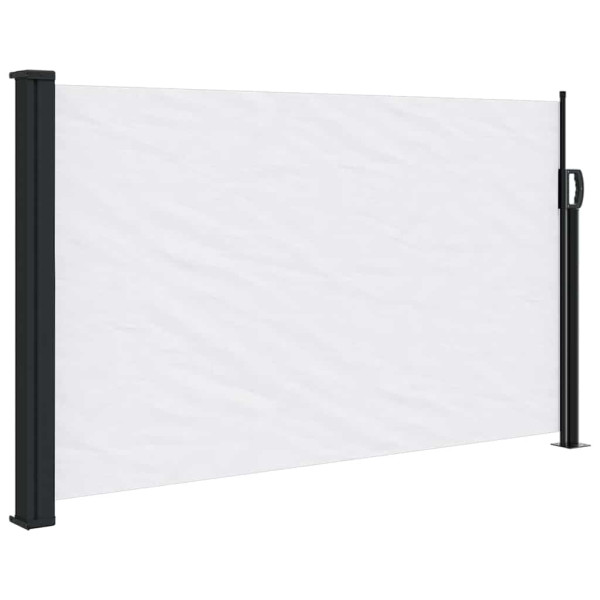 Markiza Boczna Tarasowa Balkonowa Biała Zwijana Ogrodowa 120x600 cm 947846