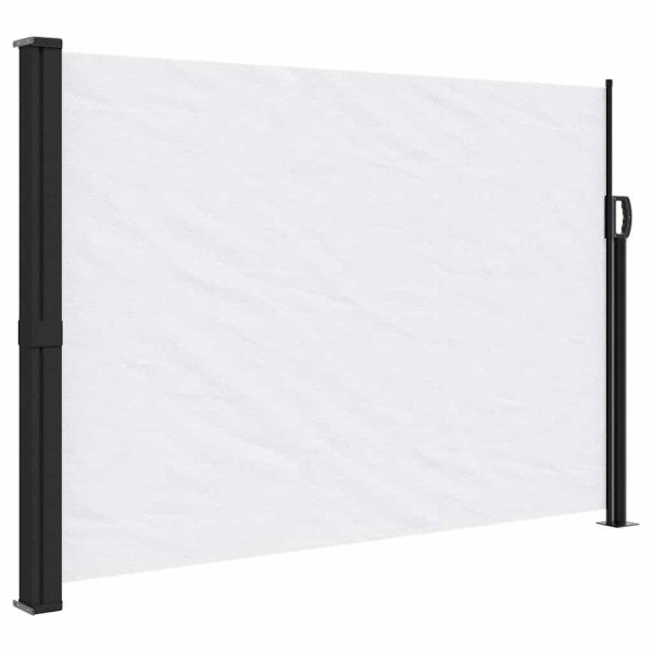 Markiza Boczna Tarasowa Balkonowa Biała Zwijana Ogrodowa 140x500 cm 947587