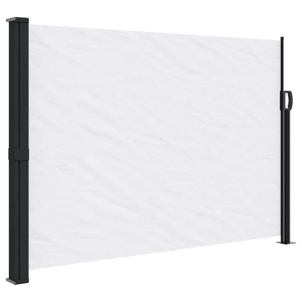 Markiza Boczna Tarasowa Balkonowa Biała Zwijana Ogrodowa 140x600 cm 947361