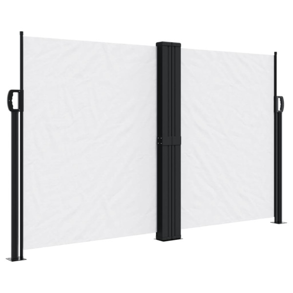 Markiza Boczna Tarasowa Balkonowa Biała Zwijana Ogrodowa 140x600 cm 934824