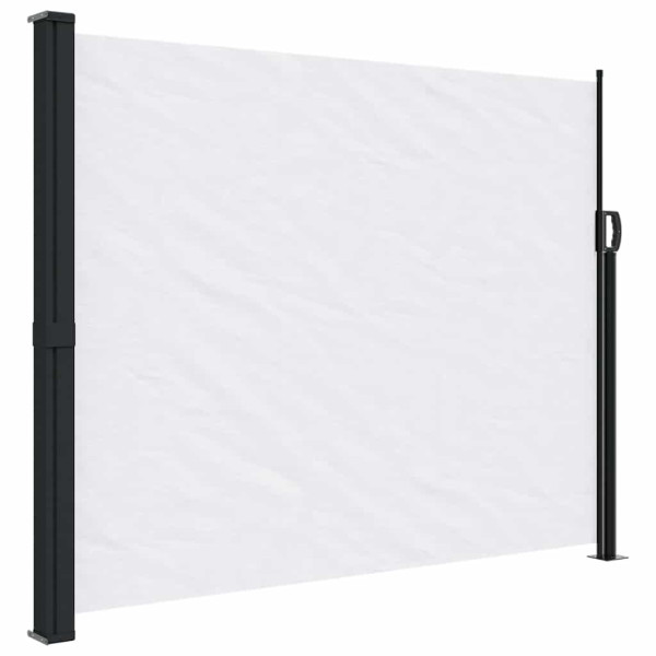 Markiza Boczna Tarasowa Balkonowa Biała Zwijana Ogrodowa 160x500 cm 947862