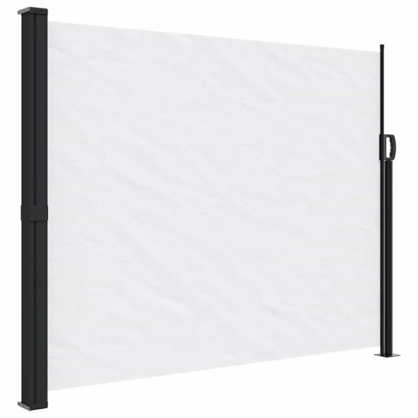 Markiza Boczna Tarasowa Balkonowa Biała Zwijana Ogrodowa 170x300 cm 947329