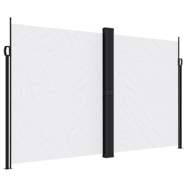 Markiza Boczna Tarasowa Balkonowa Biała Zwijana Ogrodowa 200x1200 cm 947594