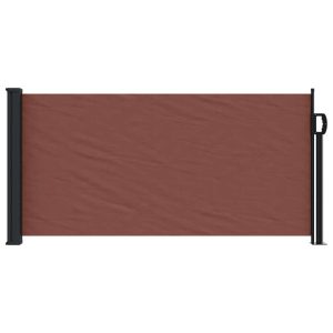 Markiza Boczna Tarasowa Balkonowa Brązowa Zwijana Ogrodowa 100×500 cm 947783 Markiza Boczna Tarasowa Balkonowa Brązowa Zwijana Ogrodowa 100×500 cm 947783