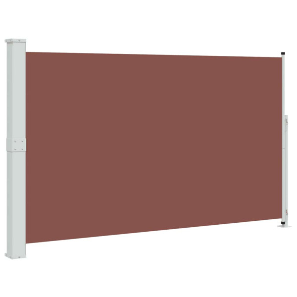 Markiza Boczna Tarasowa Balkonowa Brązowa Zwijana Ogrodowa 180x300 cm 934832