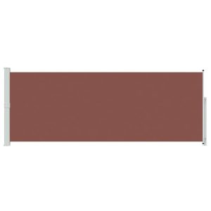 Markiza Boczna Tarasowa Balkonowa Brązowa Zwijana Ogrodowa 180×500 cm 934715 Markiza Boczna Tarasowa Balkonowa Brązowa Zwijana Ogrodowa 180×500 cm 934715